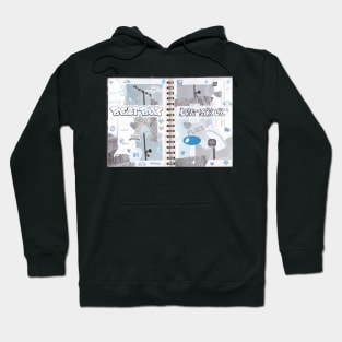 baby blue skies Hoodie